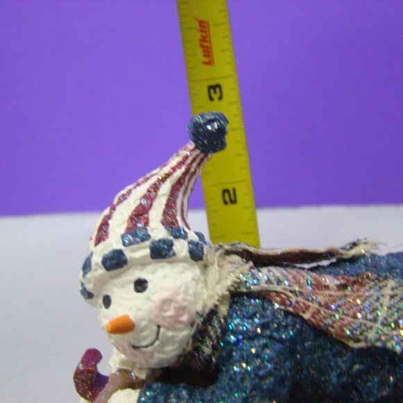 2001 Snowsnickle "Snowboy on Sled" ENESCO figure 861855, Linda Lindquist Baldwin - Picture 15 of 15